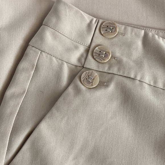 Sharagano Tan Dressy Slacks Size 12 - Picture 4 of 10